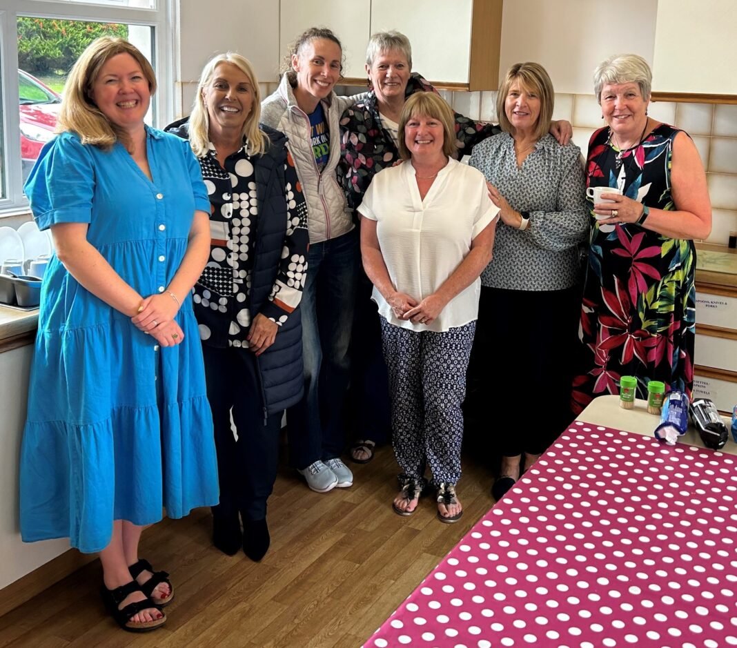 Suzanne Simpson speaks at St John's COI Stoneyford with lunch afterwards, CAW 2025