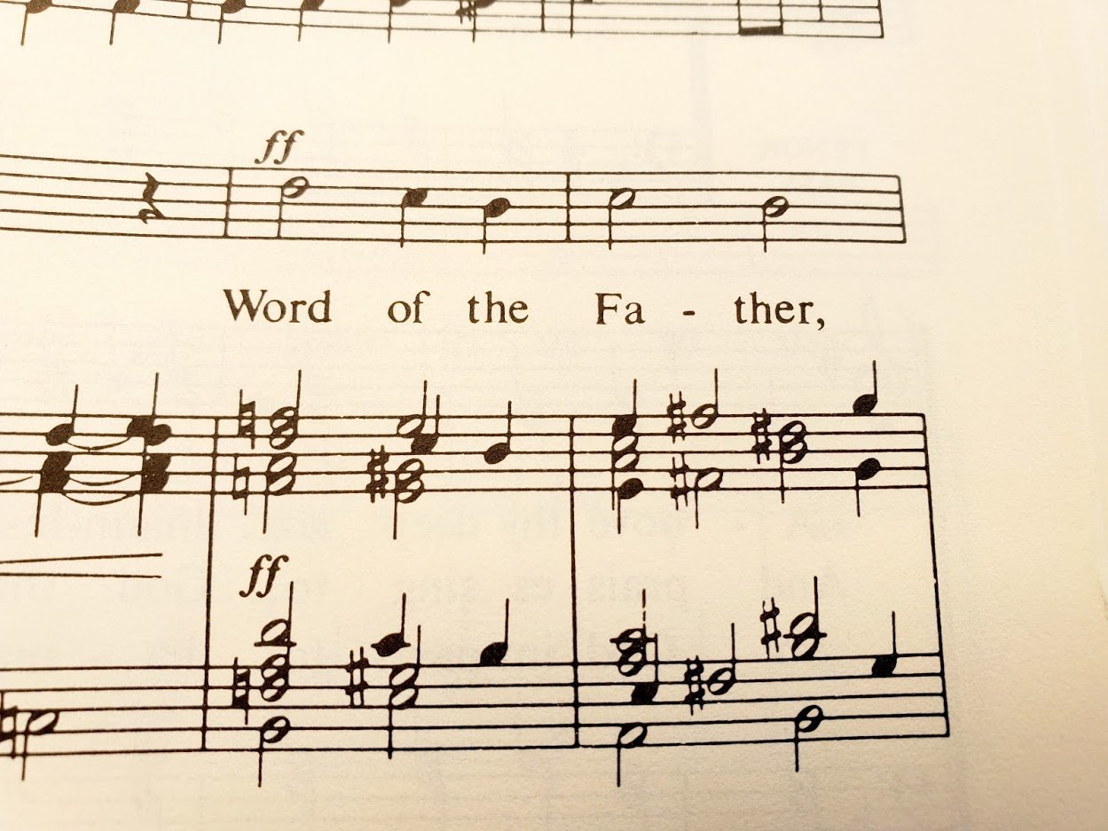 Word of the Father, Soon in Flesh Appearing